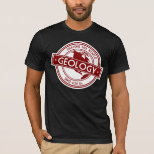 Geologie-Logo - Die Welt formen (Nordamerika) T-Shirt