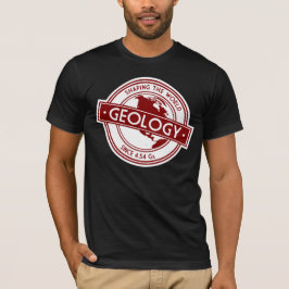 Geologie-Logo - Gestaltung der Welt (Nordamerika) T-Shirt
