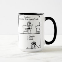Geologie-lustige Felsen-Tasse