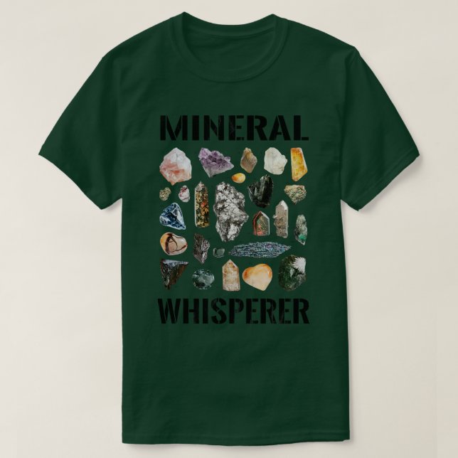 Geologie Mineralogie Petrologie Stones Mineral T-Shirt (Design vorne)