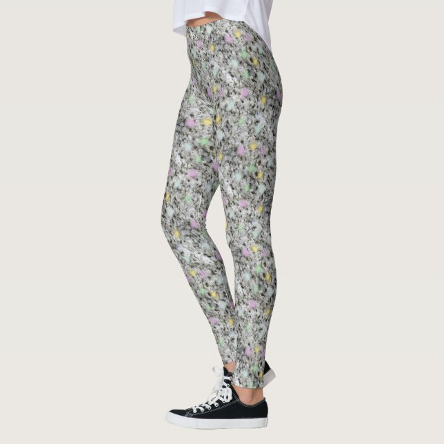 Geologie-Pastell punktiertes Leggings (Links)