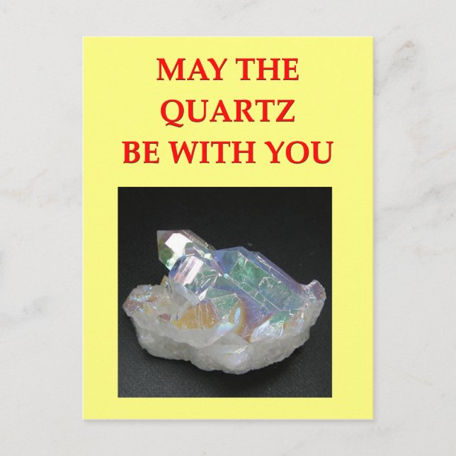 Geologie Postkarte (Vorderseite)