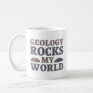 Geologie rockt meine Welt Kaffeetasse