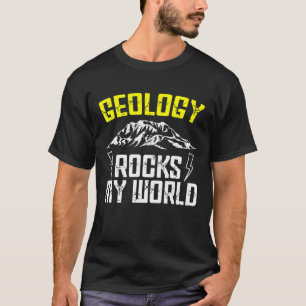 Geologie rockt meine Welt Mineral Rock Collector G T-Shirt