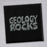 Geologie-Steine - Erd-Science-Puppe Magnet<br><div class="desc">Geologie-Steine. Ein Pun,  der buchstäblich Set in Stein ist. Unser lustiges Design ist ideal für Unis,  Geologen und alle,  die Geologie lieben.</div>