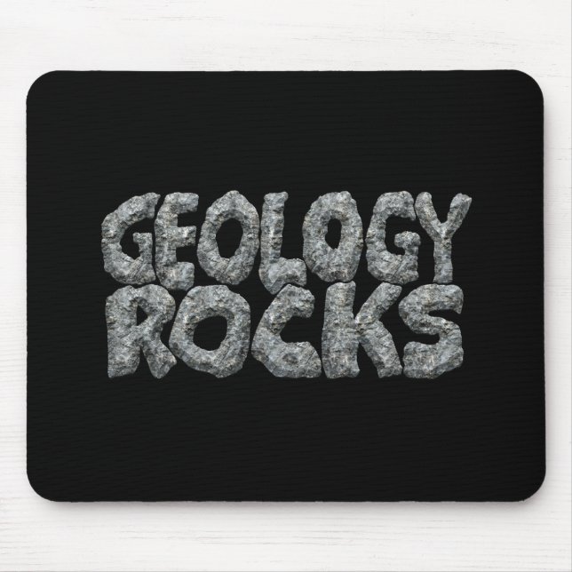 Geologie-Steine - Erd-Science-Puppe Mousepad (Vorne)