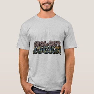 Geologie-Steine! Nerd Geek Science Spaß T-Shirt