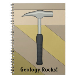 Geologie-Steine! Rock Hammer Notizblock