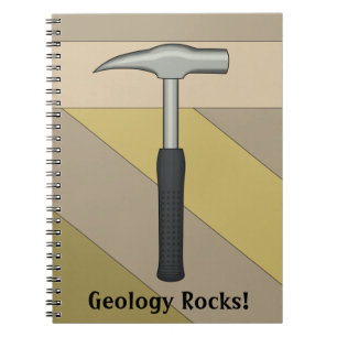 Geologie-Steine! Rock Hammer Notizblock