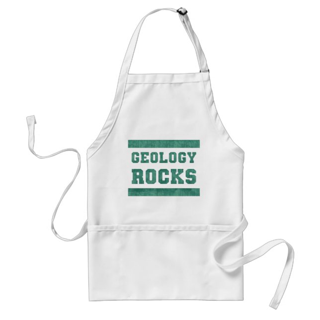 Geologie-Steine! Schürze (Vorne)