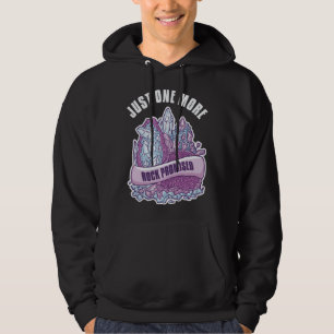 Geologie Steinesammeln Fels Geode Geologe Sammler Hoodie