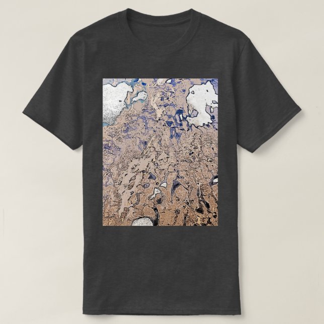 Geologie-Textur 4 T-Shirt (Design vorne)