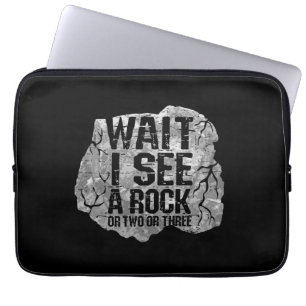 Geologie - Wart mal, ich sehe einen Felsen Laptopschutzhülle