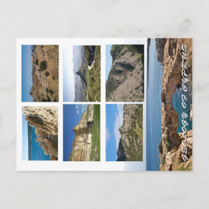 Geologie Zyperns Postkarte
