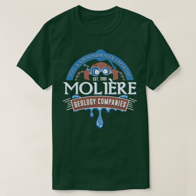 Geologieunternehmen T-Shirt (Design vorne)