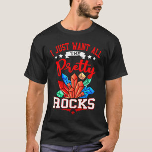 Geologin Hübsch Rocks Earth Scientist Geology Sci T-Shirt