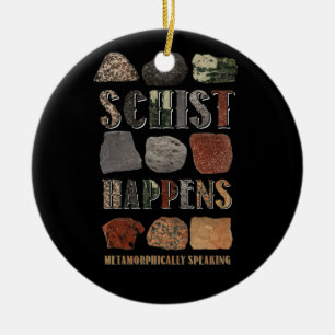 Geologin Mineral Geode Rock Collector Geology Keramik Ornament