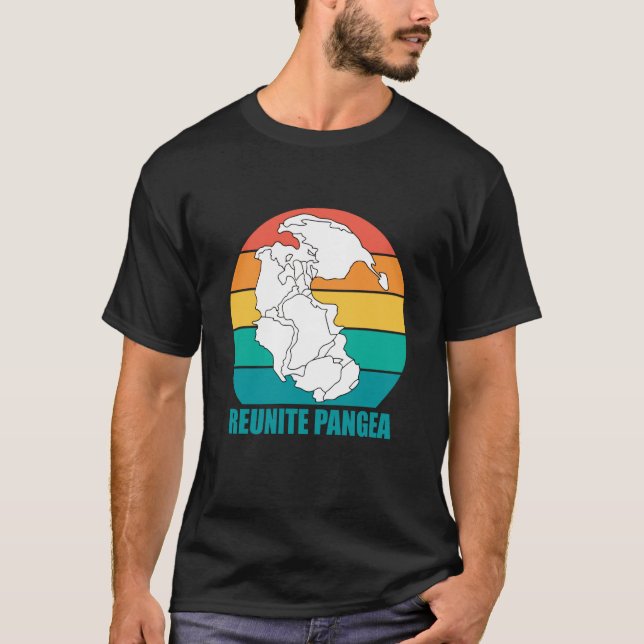 Geologin Pangea Reunite Pangea T-Shirt (Vorderseite)