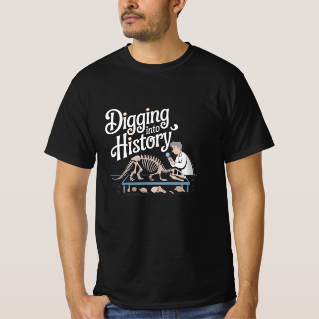 Geologin-Themed Graphics T-Shirt (Vorderseite)