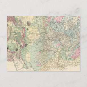 Geologische Karte der USA