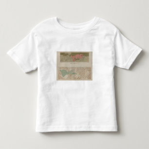 Geologische Karte des Knoxville-Bezirkes Kleinkind T-shirt