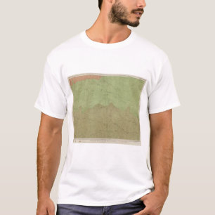 Geologische Karte des neuen Idria Bezirkes T-Shirt