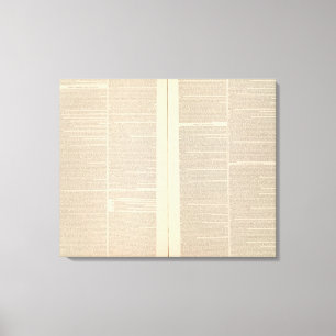 Geologische Karte des Nordamerikas Leinwanddruck