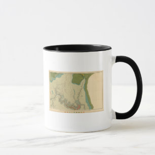 Geologische Karte mit dem Kanab Tasse