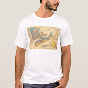 Geologische Karte, Seeprovinzen T-Shirt