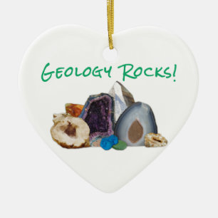 Geologische Steine! Keramik Ornament