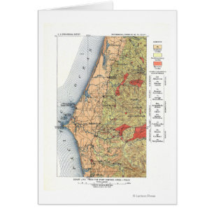 Geologische Übersichtskarte der USA