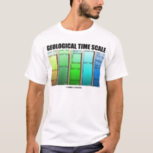 Geologische Zeit-Skala (geologisches Alter) T-Shirt