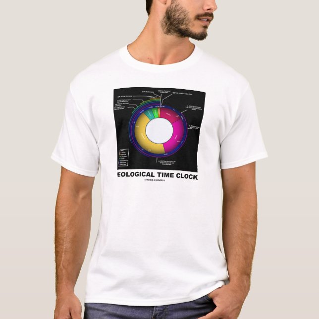 Geologische Zeitmessung T-Shirt (Vorderseite)