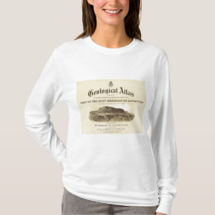 Geologisches Atlas-Titelblatt T-Shirt