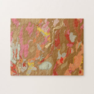 Geologisches Nevada-Becken Puzzle