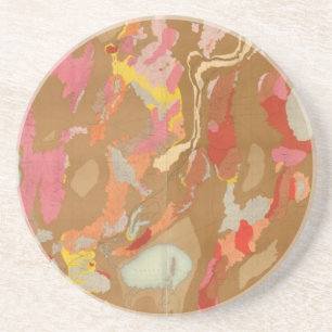 Geologisches Nevada-Becken Untersetzer