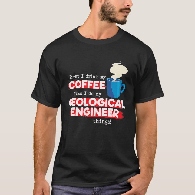 Geologisches Sprichwort T-Shirt (Vorderseite)