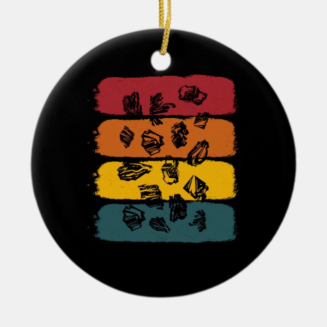 Geologist Geology Rocks Keramik Ornament (Vorne)
