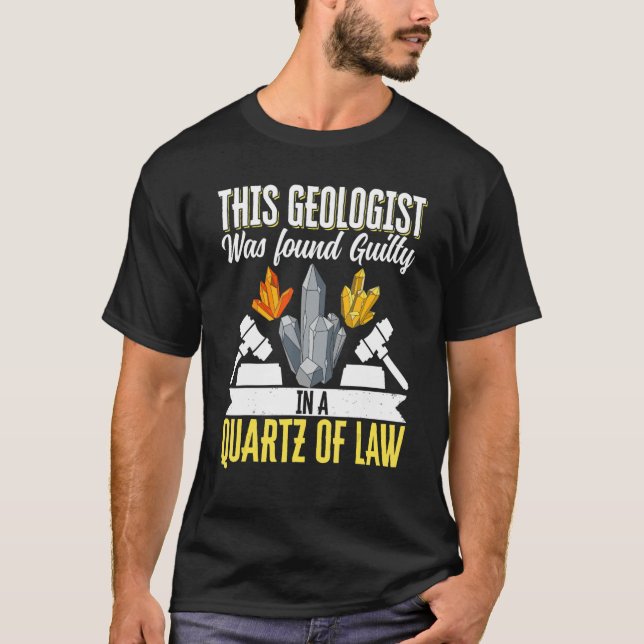 Geologist Mineral Rock Collecting Fossils This Geo T-Shirt (Vorderseite)