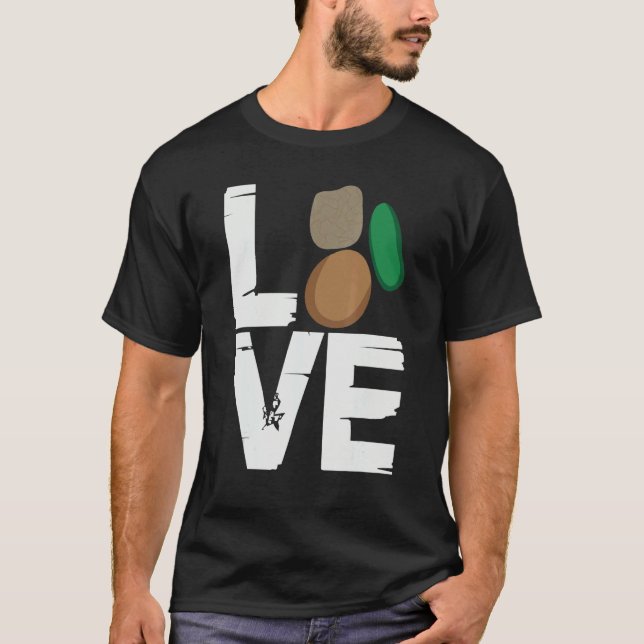 Geologist Rockhounding Love Prospector Rockhound T-Shirt (Vorderseite)