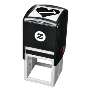 Geologistenherz und Rockhammer Permastempel