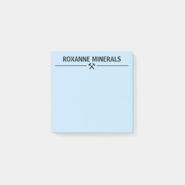 Geologist's Custom Post-it Klebezettel