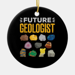 Geologistudentin Keramik Ornament