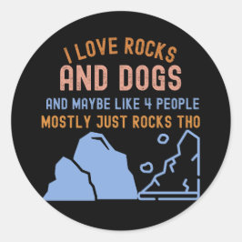 Geology Birthday, Geology Gems, Geologist, Runder Aufkleber