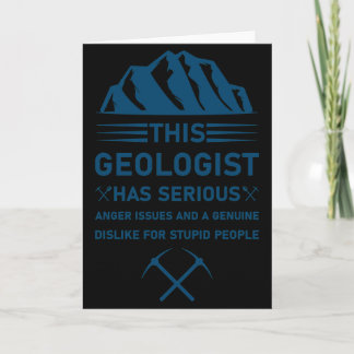 Geology Earth Science Funny Geologist 11 T Shirt  Karte
