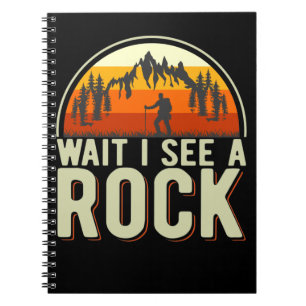 Geology Funny Rock sammelnde Geologe Notizblock