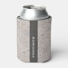 Geology Rock Texture mit Namen Dosenkühler