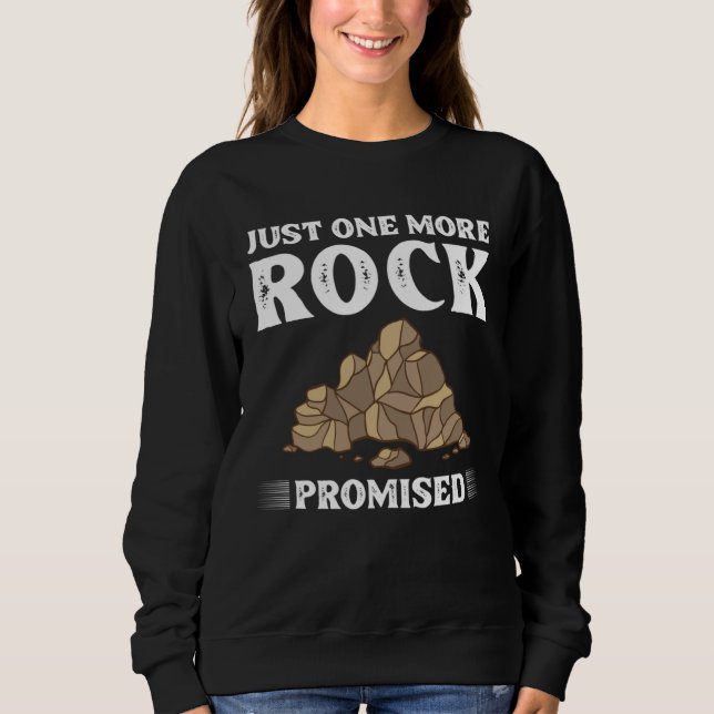 Geology Rockhounding Rock Geode Geologist Collecto Sweatshirt (Vorderseite)