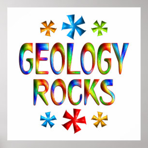 GEOLOGY ROCKS POSTER