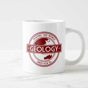 Geology- Shaping the World Logo (Asia/Australia) Jumbo-Tasse